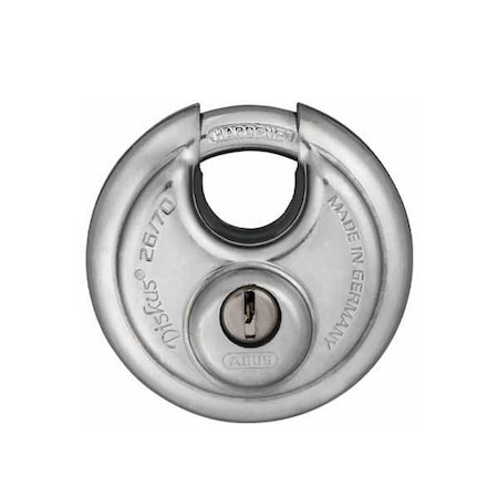 Abus Abus: 26/70 B Diskus Padlock KA ABS-26030-KA